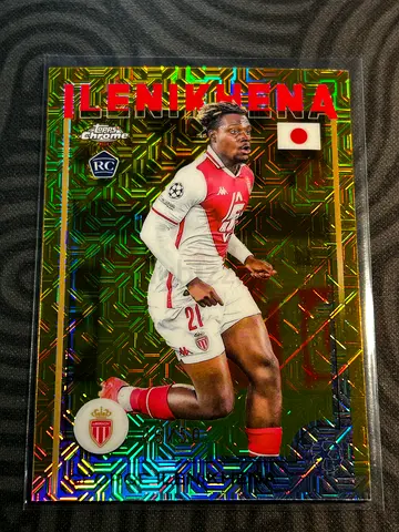 George Ilenikhena RC Gold Refractor /50 – Topps Chrome UEFA