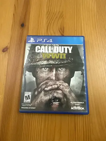 PS4 call of duty WWII cd