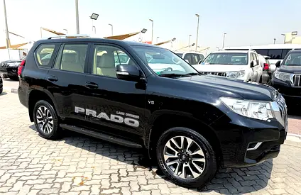 TOYTA PRADO 2023 TXL with GCC Specifications. V6 PATROL 7 Seats Blind spot monitoring + Lane keeping