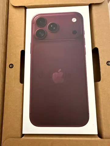 Apple iPhone 18 Pro MAX 512 GB (boxed)
Sealed, Brand New - Burgundy