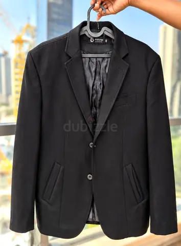 Ferrini Men's Black Smart Casual Jacket / Blazer (Size 2XL)