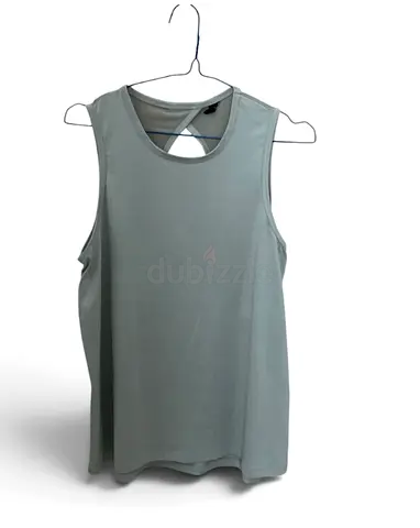 Cotton ON Body light grey sleeveless women's workout tank top, size medium