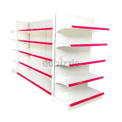 Supermarket Shelving Unit / Gondola Racks – Adjustable 5-Tier Display Rack