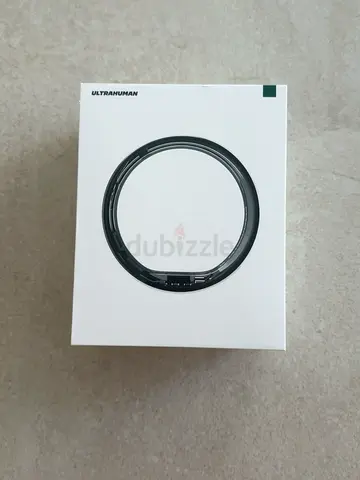 Ultrahuman Ring AIR – Matte Grey – Size 9 – Box & Accessories