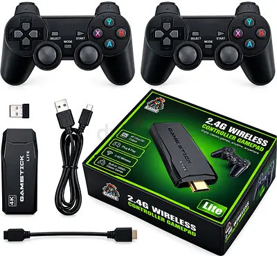 64G Retro Game, HD Classic Game, 10000+ Built-in Games, 9 Emulators