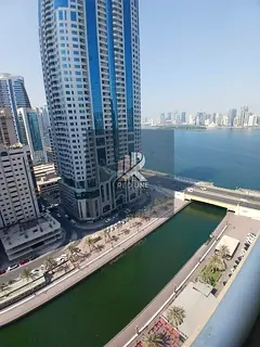 Great rental opportunity || 2-bedroom apartment with a living room || Luxury in Al Qasba, Al Majaz 3