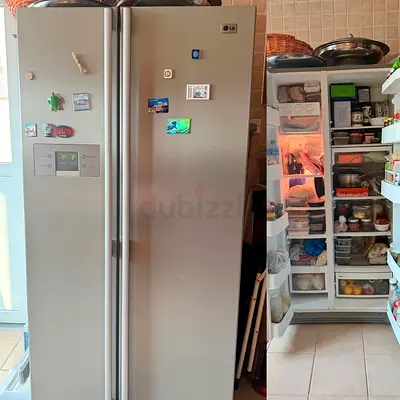 LG Side-by-Side Refrigerator - Good Working Condition