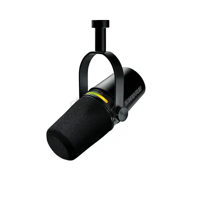 Shure MV7+-K Dynamic Hybrid Podcast Microphone
