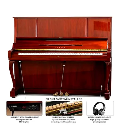 Yamaha W106 Silent Upright Piano
