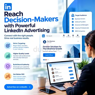 Reach Decision-Makers with Powerful LinkedIn Advertising