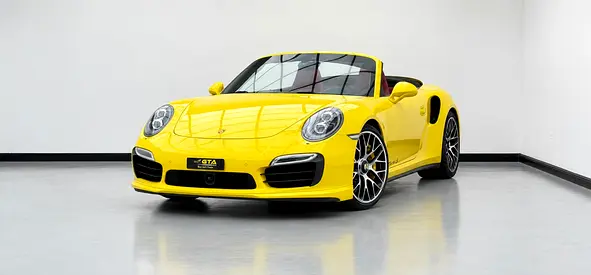 2014 Porsche 911 Turbo S Cabriolet, Full Service History, Excellent Condition, GCC