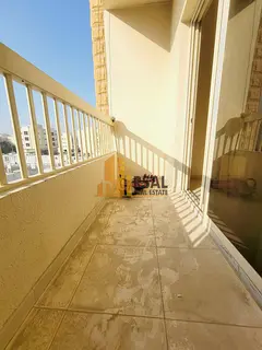 1 Bedroom Close Hall// with balcony// on road building// prime location