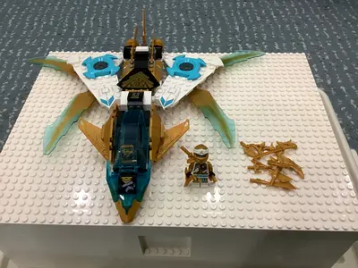 LEGO ninjago golden dragon jet