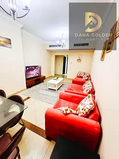 A spacious apartment is available in the Al Taawun area, Sharjah. This is a "second-occupancy" unit 