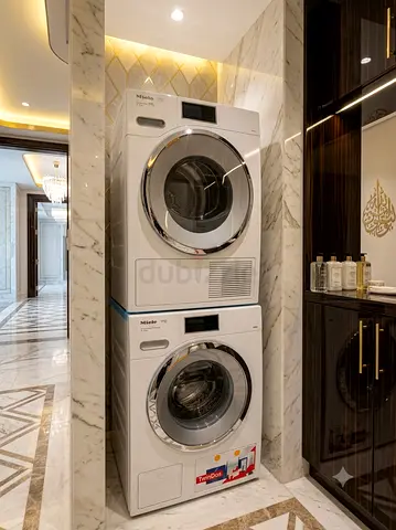 Miele Latest Model TwinDos Stackable Washer & Dryer Set – Good Working Condition