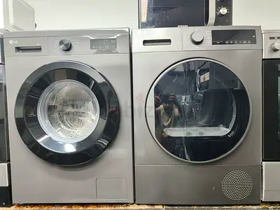 LG 8kg Washer & 8kg Dryer – Premium Gray Edition, Separate Units