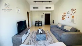 One-bedroom apartment with a living room, featuring high-end hotel-style furnishings. Includes free 
