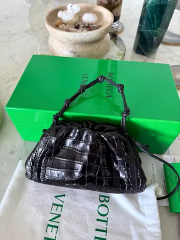BOTTEGA VENETA alligator mini pouch
