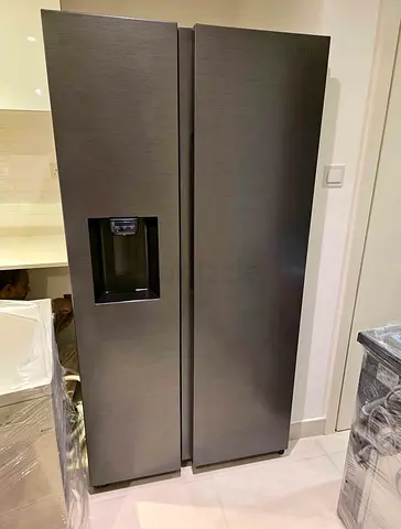 Samsung side by side refrigerator freestanding