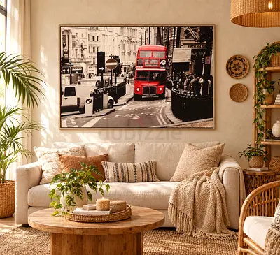 XXXL Framed London Red RUSH SALE! !!