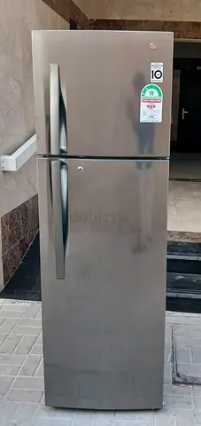 Double door Fridge Freezer LG Brand. condition is perfectly working. Net capacity is 327 liters.