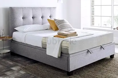 Modern Upholstered Hydraulic Storage Bed For Sale