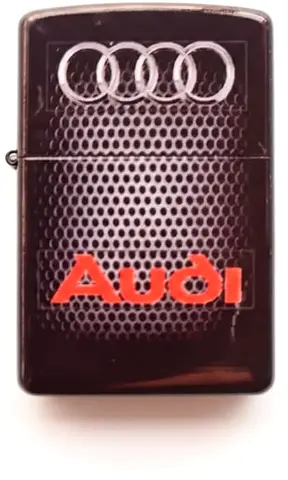 Audi Branded Vintage Style Metal Lighter UNUSED - 57