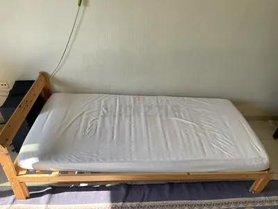 IKEA bed with mattress