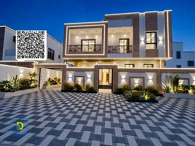 فيلا راقية 6غرف وروف مساحة البناء 4800 قدم بخصم ممتاز