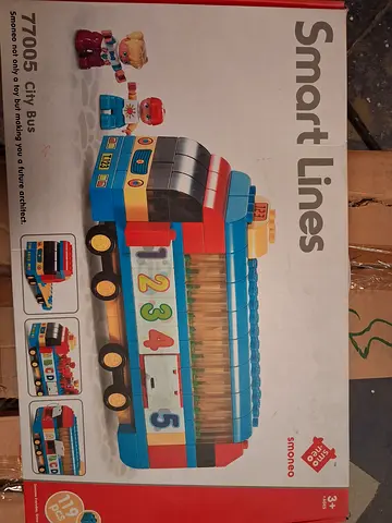 Smart Lines City Bus Building Block Set (119 pcs) - Like New