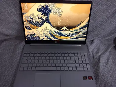 15.6" HP AMD Ryzen Laptop - 8GB RAM, 512GB SSD, Clean Condition