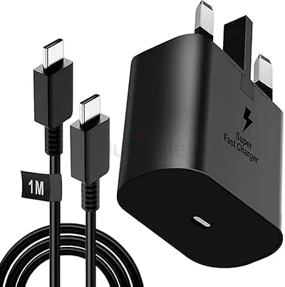 45W Fast Charger compatible with Galaxy