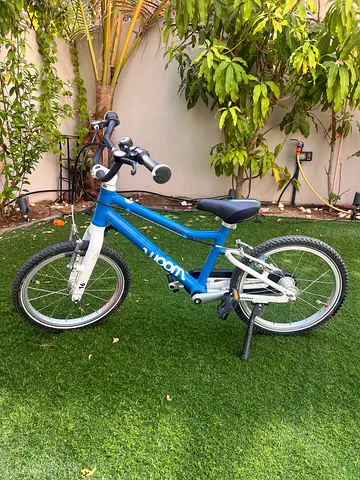 Woom 3 Original Kids Bike | 16 Inch | Blue | Lightweight Children’s Bicycle