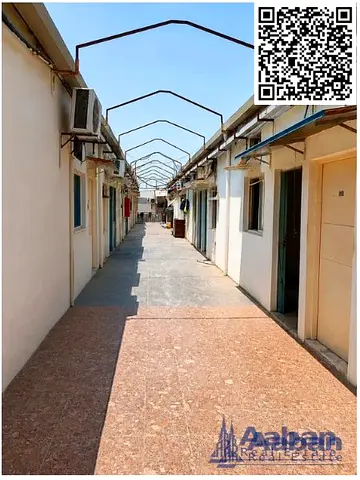 Ready-to-Move Staff Accommodation – 50 Rooms | 8 Persons per Room | Ajman Industrial Area 2