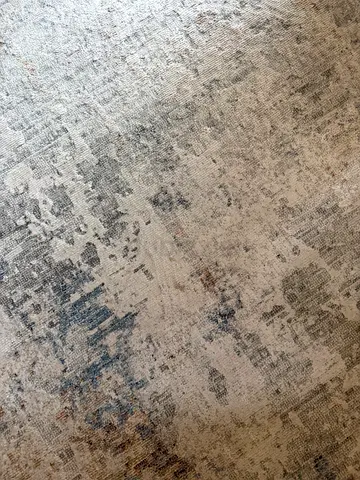 Zena Danube Home Modern Abstract Grey and Blue Textured Rug