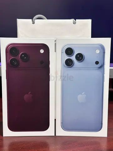 iPhone 18 Pro max 256GB Burgundy and Glacier Blue