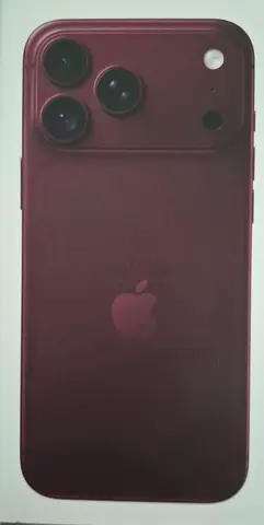 iPhone 18 pro max 256GB Burgundy