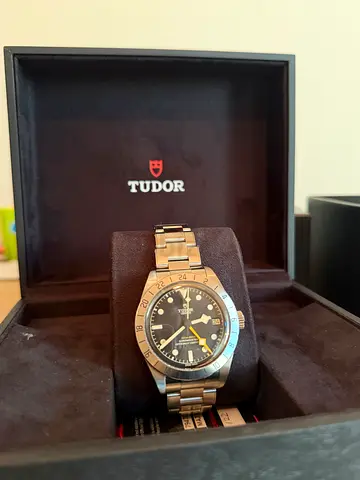 Tudor Black Bay PRO Stainless Steel Men's Watch with Box