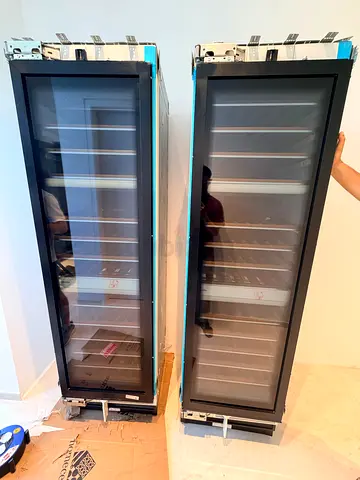 Miele latest model built-in multi zone temperature large wine fridges