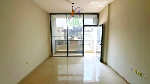 One Bedroom Apartment for Annual Family Rent in Al Khan, Second Occupant, Panoramic Views, Master Bedroom with Storage, Living Room and Balcony