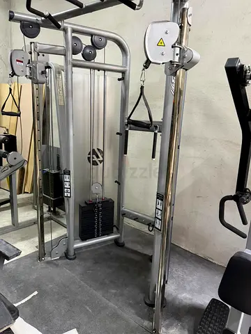 Functional Trainer Cable Crossover Machine - Dual Pulley Gym Station