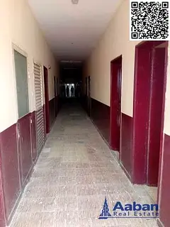 84-Room Labour Camp for Rent in Jurf 2 | 5,000 Sq. Ft. | AED 2,900/Room