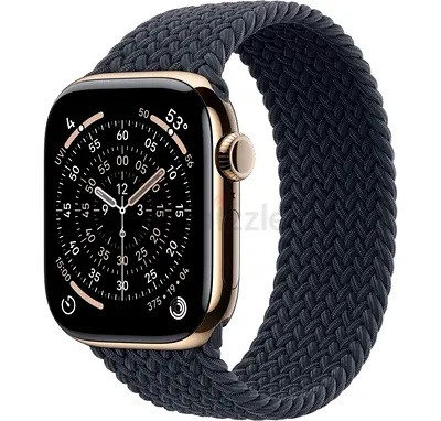 Apple Watch Series 10 42mm Gold Titanium – Sapphire Crystal, Midnight Braided Loop – Brand New