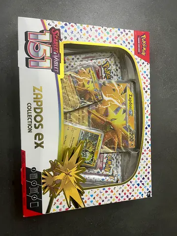 Pokémon TCG 151 Zapdos Ex Collection