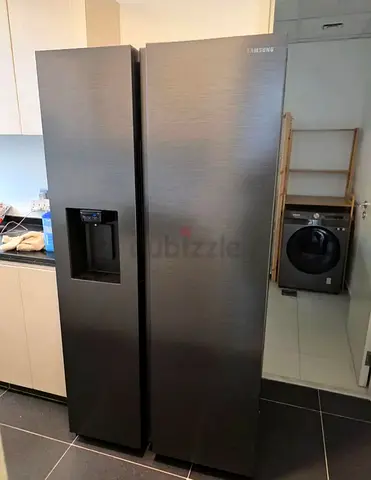 Samsung side by side refrigerator black color