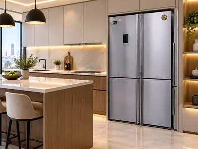 Teka 4 Door Fridge With Down Freezer