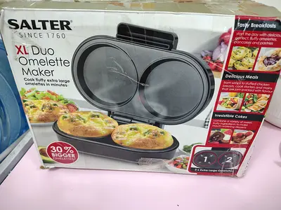 Salter XL Duo Omelette Maker - Brand New box packed.