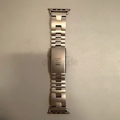 Apple Watch Hermes 49mm Strap Gris Titane Grand H