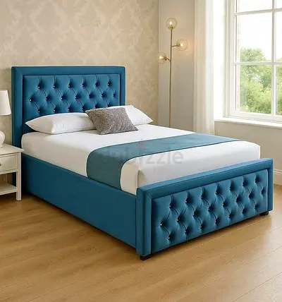Brand New cotton fabric twin kids Bed Available
