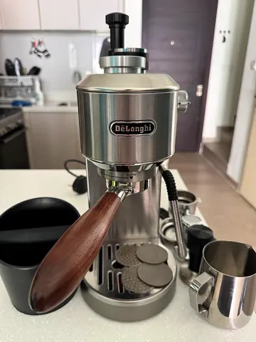 De’Longhi Dedica Duo EC890 Complete Espresso Setup + Grinder & Accessories